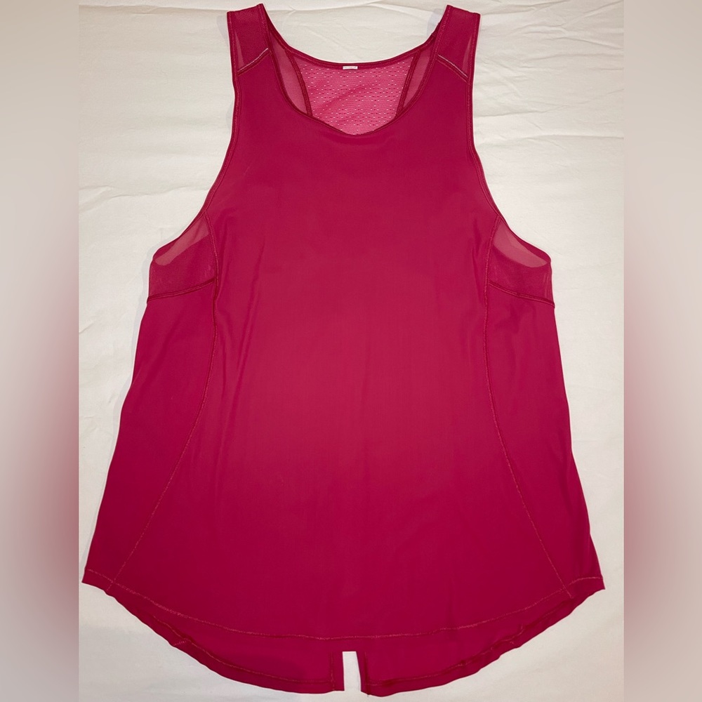 Lululemon Racerback Mesh Tank Top